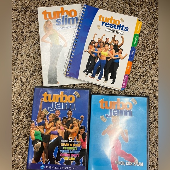 THE FIRM AND TURBO JAM WORKOUT CD'S. NEVER USED EXCEPT 1 Turbo Jam. - Picture 6 of 10